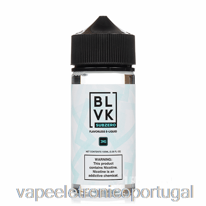 Vape Eletrônico Sub Zero - Blvk - 100ml 6mg